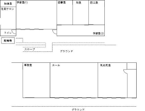 児童集会所図面