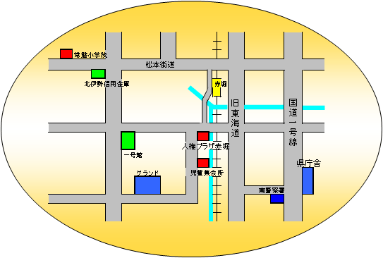 アクセス地図