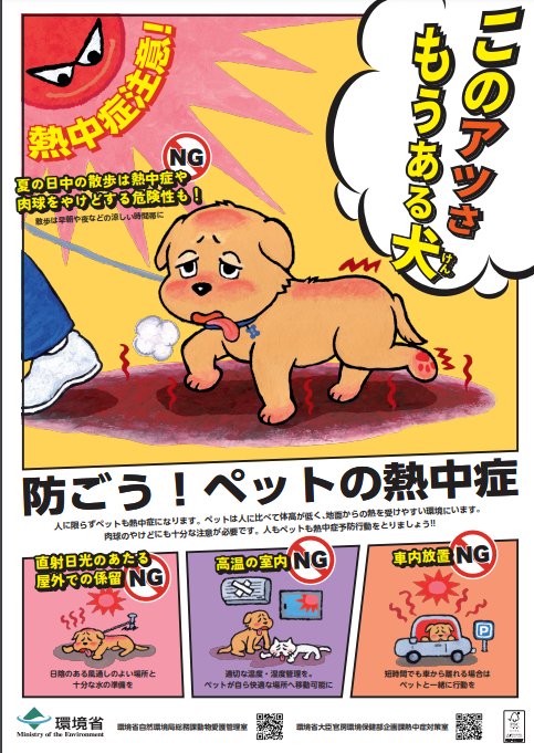 熱中症注意ポスター