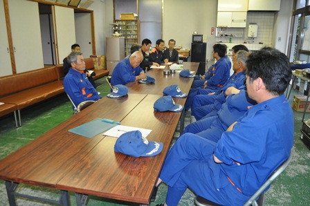 南楠分団団長懇談会