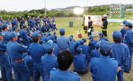 北ブロックの展示