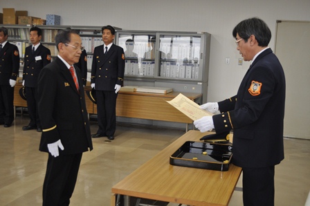 叙勲褒章伝達式4