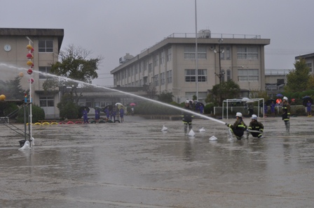 富洲原地区防災訓練5