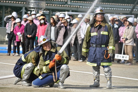 四郷地区防災訓練10