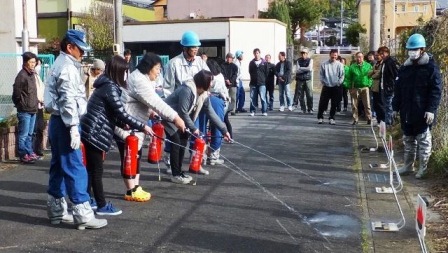 伊坂台訓練指導