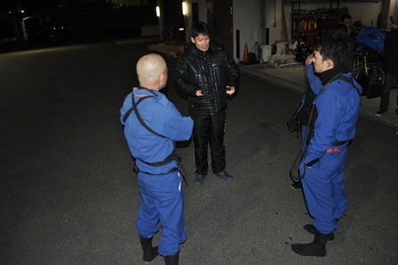 はしご登り練習5