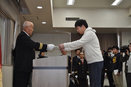 任命辞令交付式1