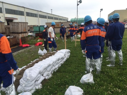 水防訓練の様子3