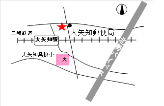 丸井屋老舗　地図