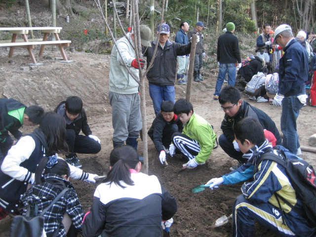 植樹祭 平成28年3月