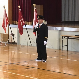 鵜野副団長訓示