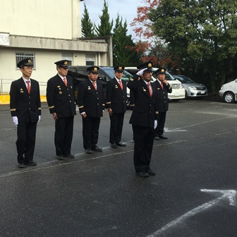 分団長のみの規律訓練