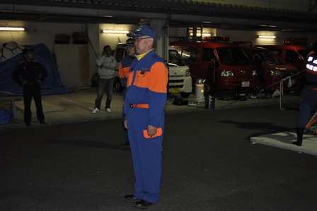 吉留小隊長(海蔵分団)