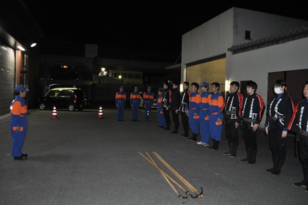 鵜野副団長訓示