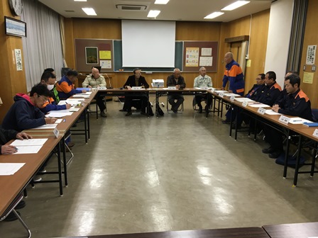 保々地区団長懇談会