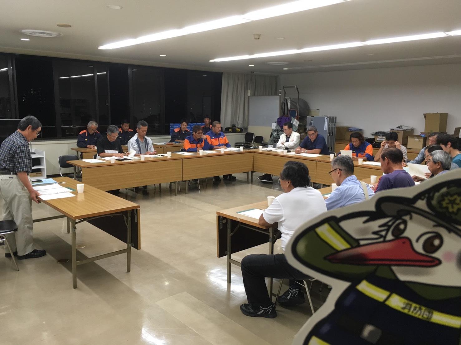 鵜野副団長あいさつ