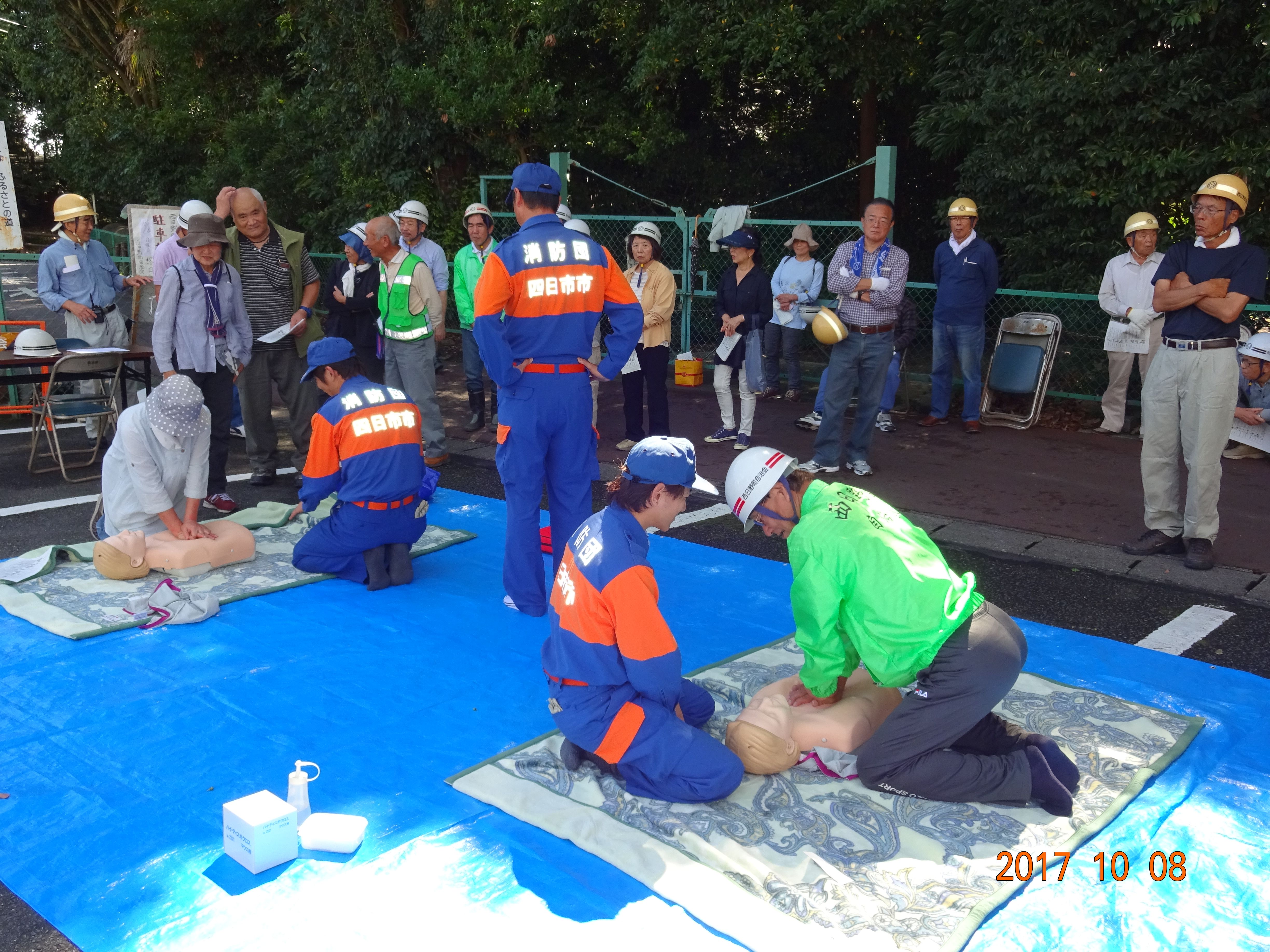 応急手当の指導