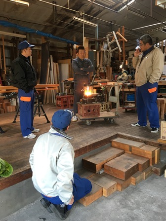 はしご制作チーム