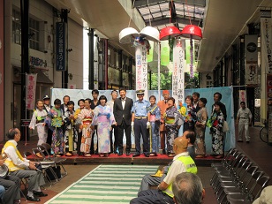 秋の交通安全写真