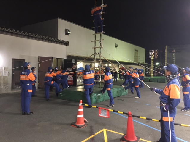 第３小隊による訓練