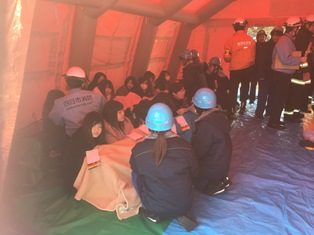 ＰＦＡに取り組むサルビア分団