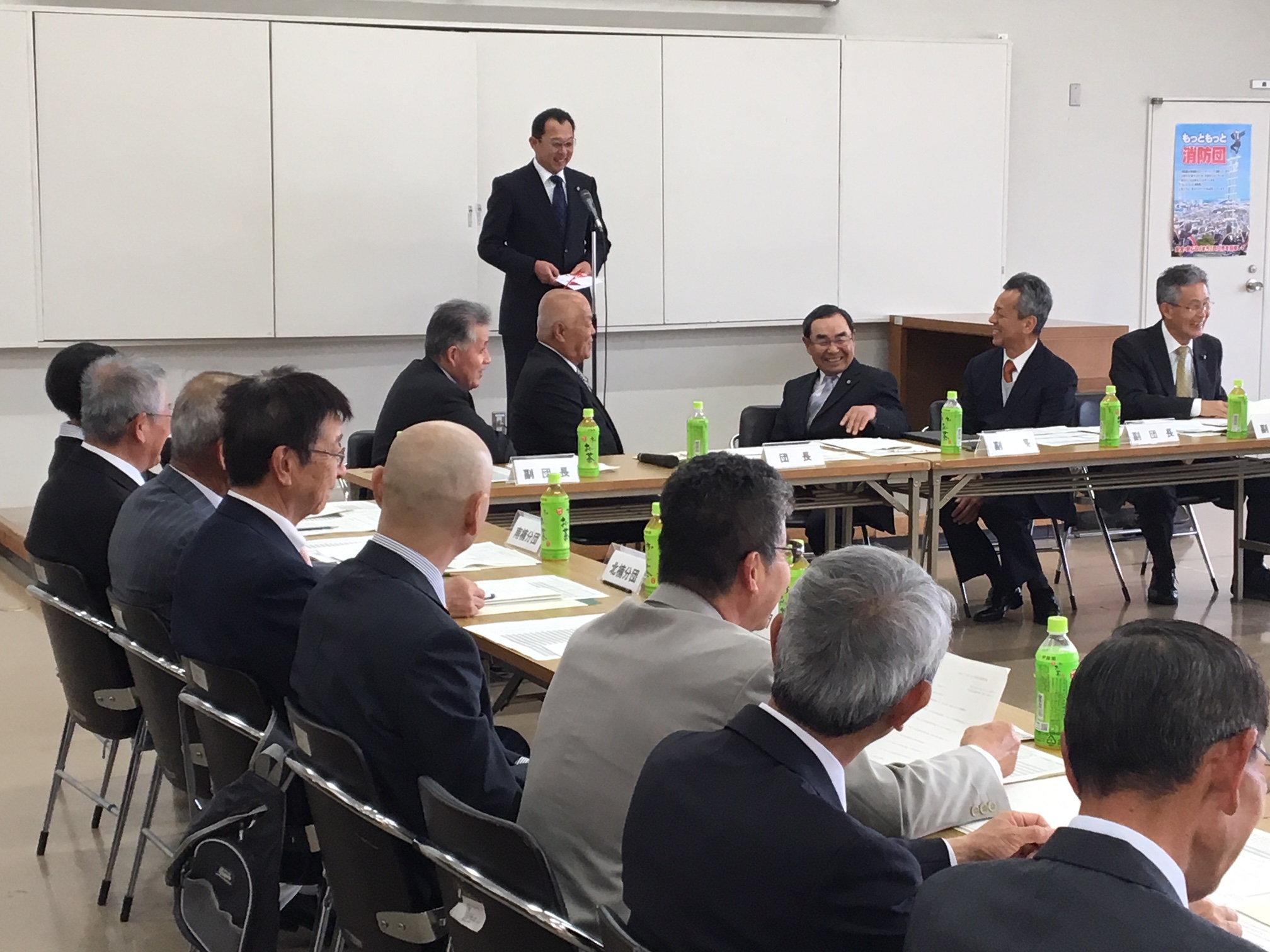 県分団長あいさつ
