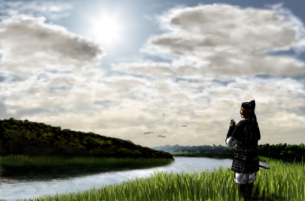 大海人皇子望拝の図