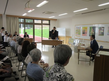 知事と市長の1対1対談画像