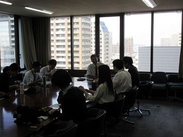 若手職員とのランチミーティング(市民文化部)