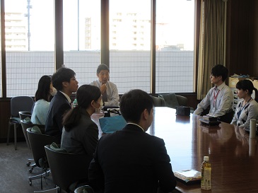 若手職員とのランチミーティング(商工農水部)