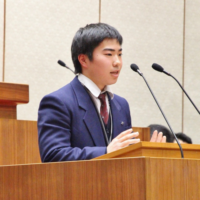 候補者の所信表明演説