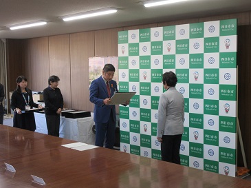 四日市市スポーツ有功賞・地域有功賞表彰式