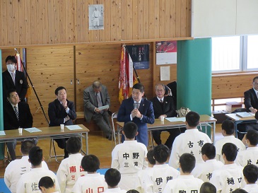 神前旗柔道大会