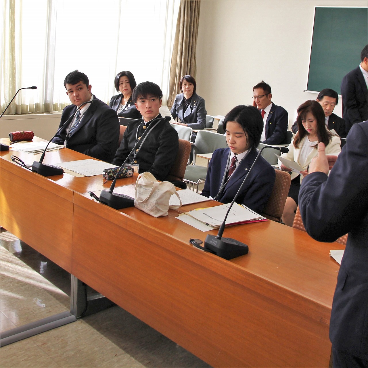 委員長候補リハーサル