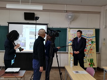 外国メディア向けプレスツアー取材対応