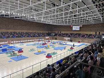 カナダ事前キャンプ公開練習の様子