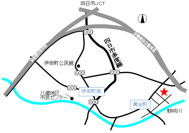 おーごえ保育園地図