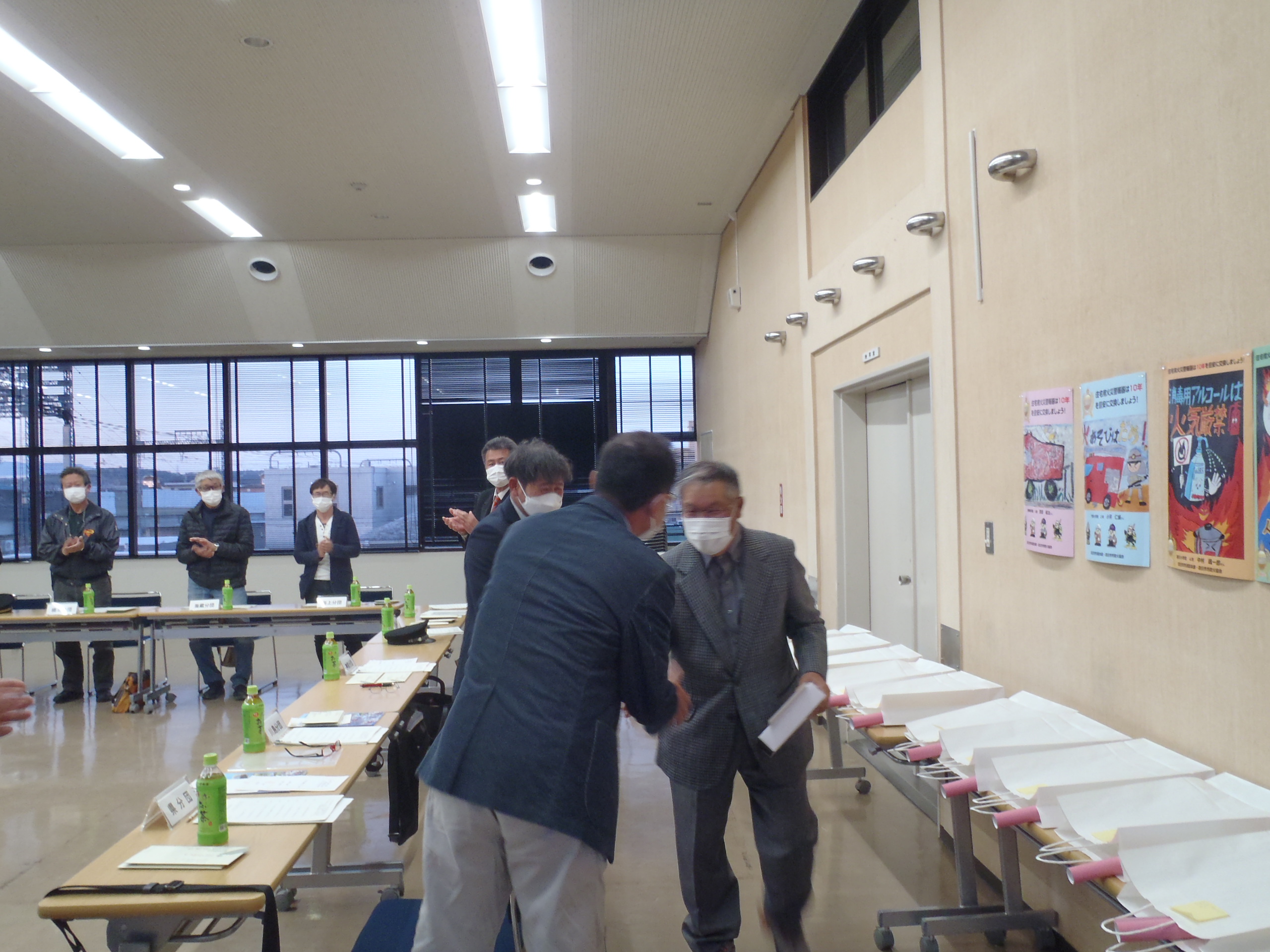 退団された服部さんの写真