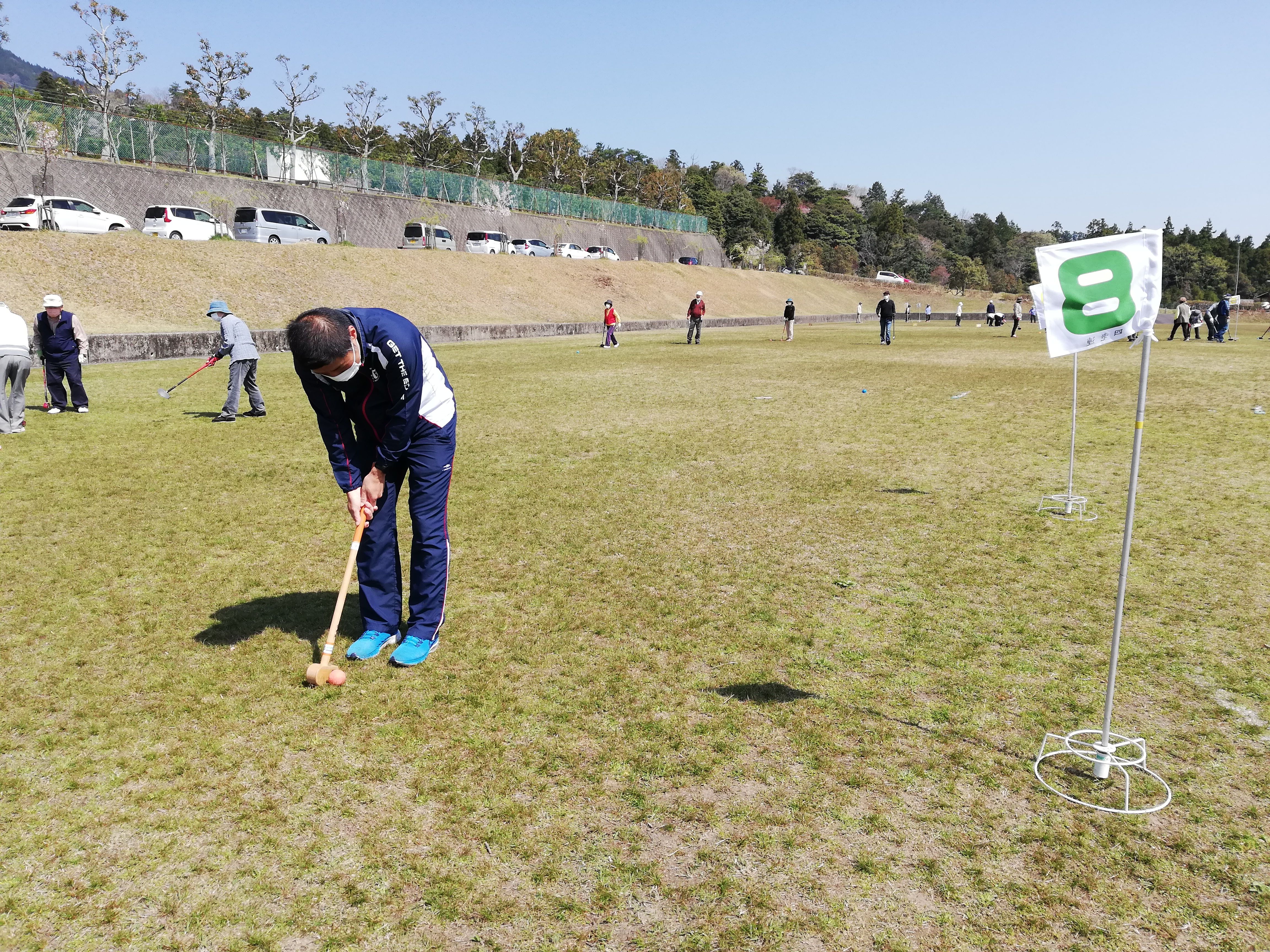 グラウンドゴルフ大会写真