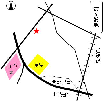 四日市モラロジー事務所地図