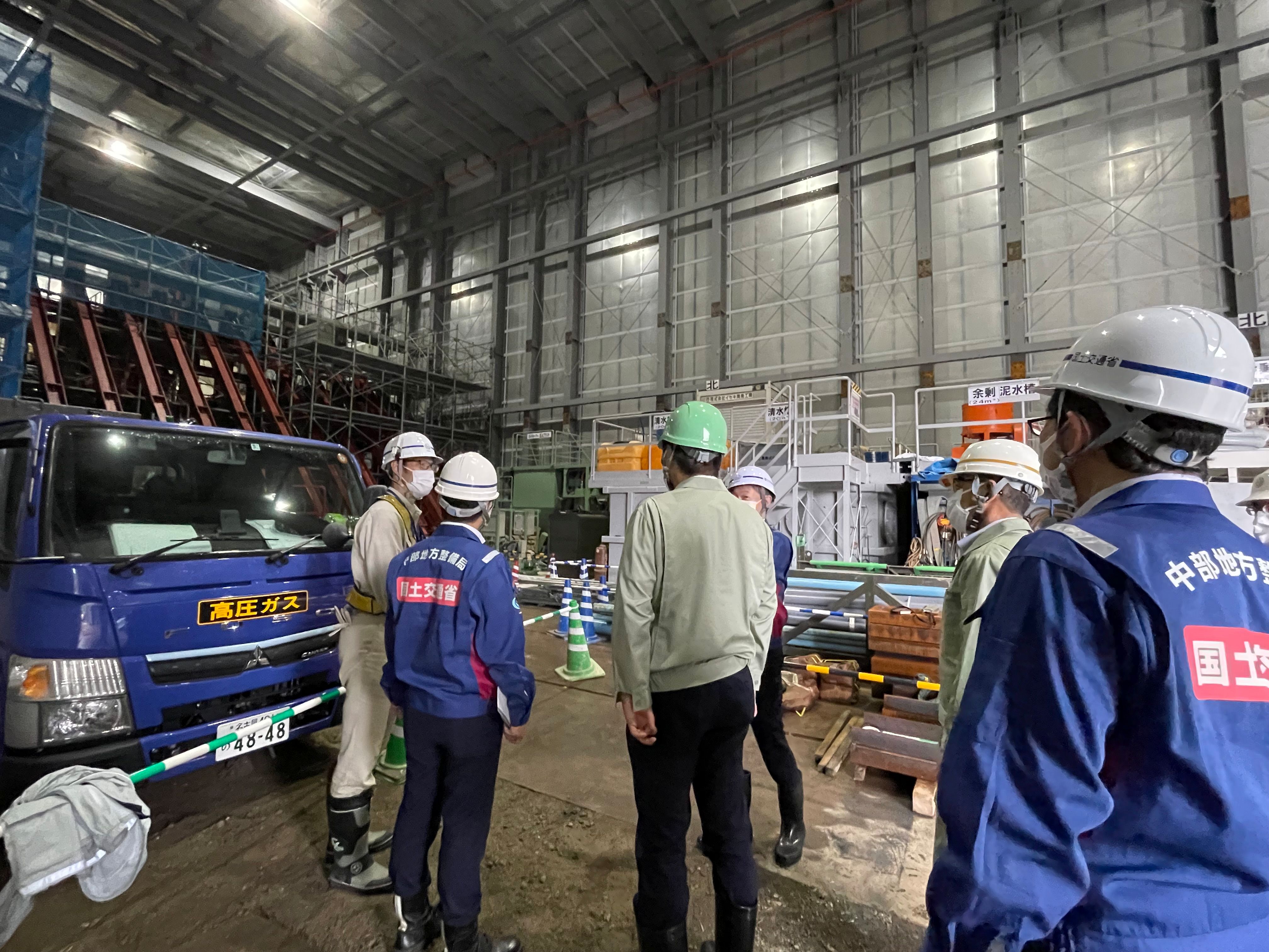 0622 北勢バイパス坂部トンネル視察