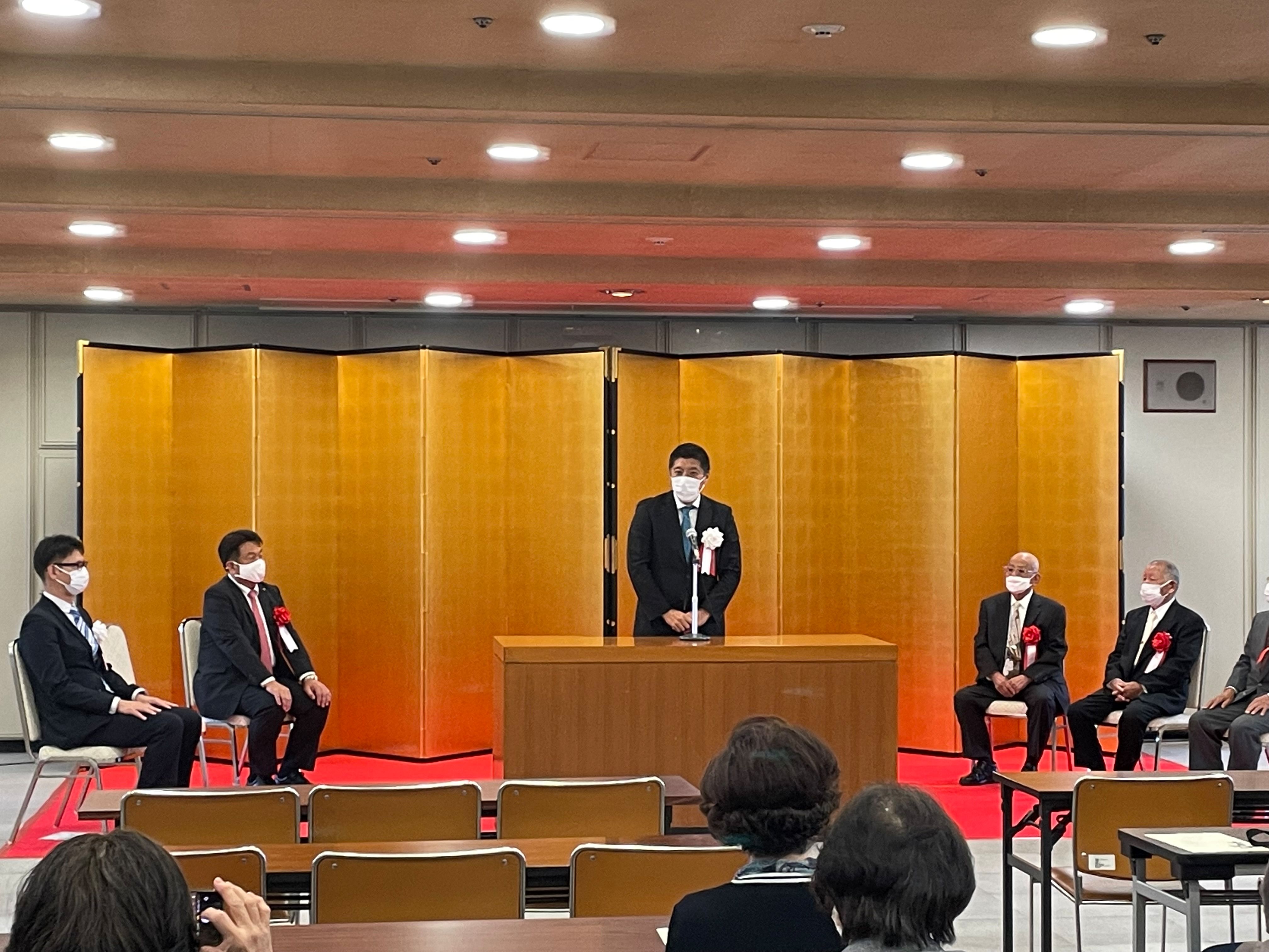 1103　四日市市文化功労者・市民文化奨励賞表彰式