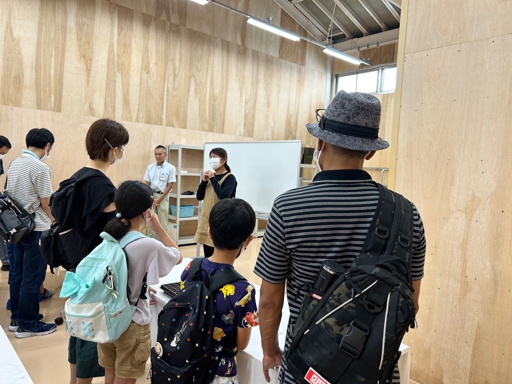 農業センターでの様子