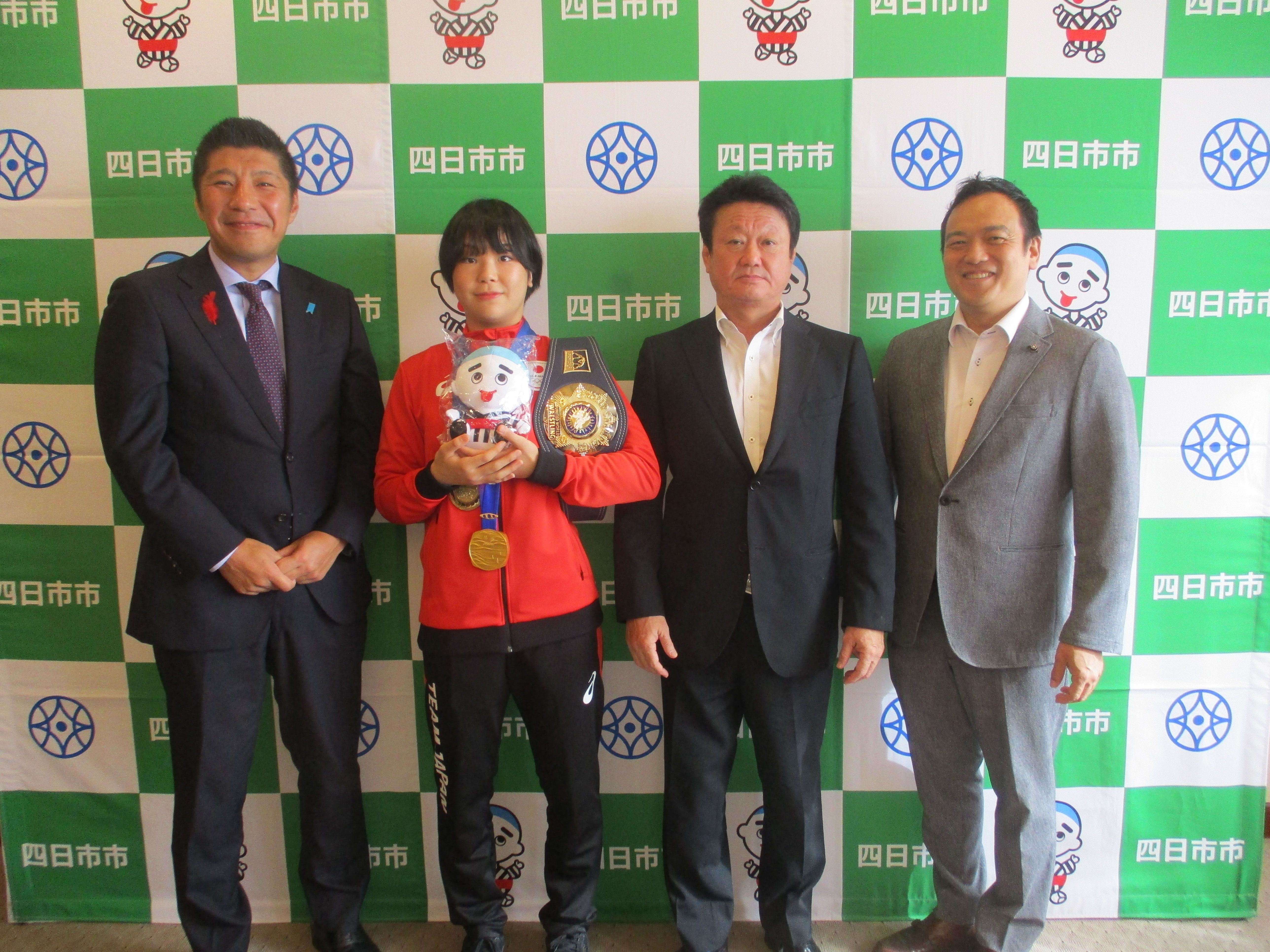 20231023　藤波選手表敬訪問