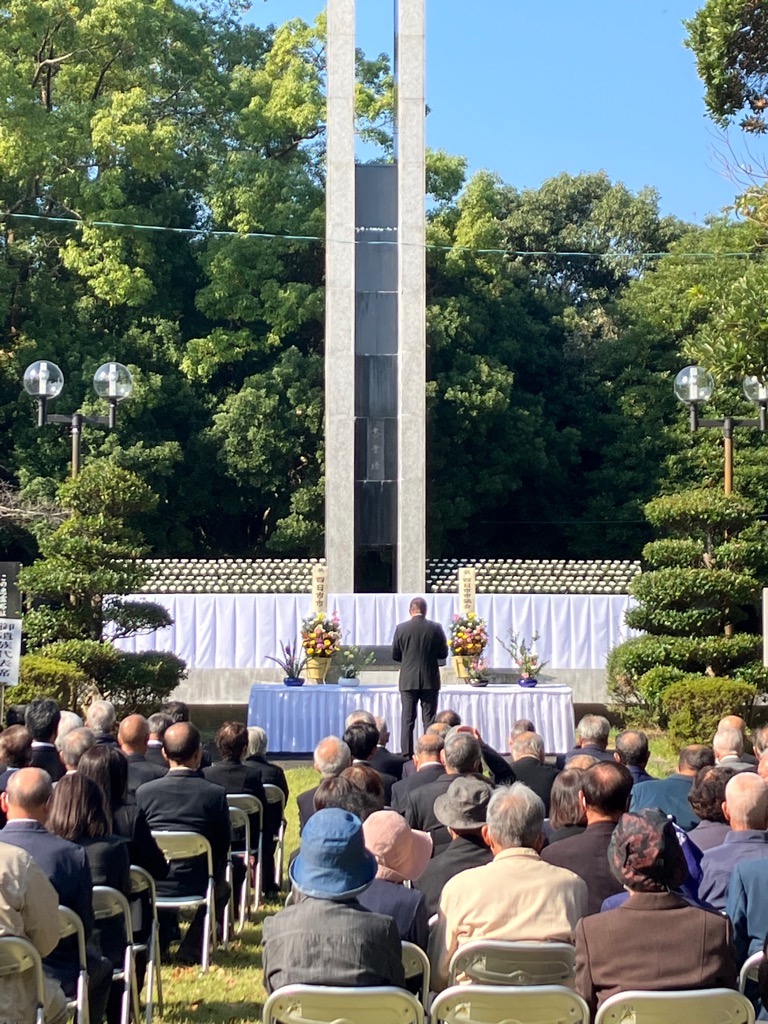 20231103 四日市市戦没者合同追悼式