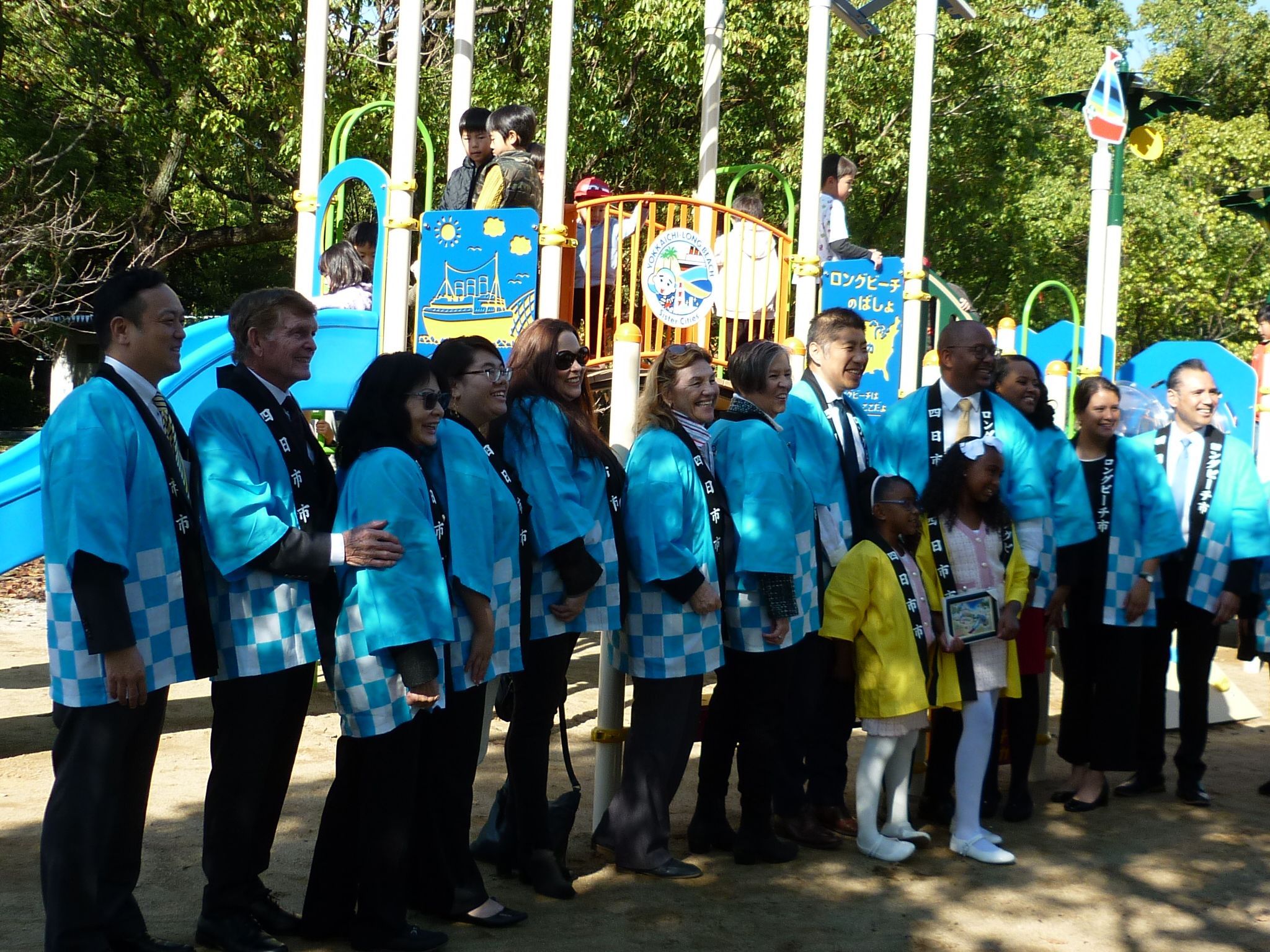 20231119 ロングビーチ公園新遊具完成記念セレモニー