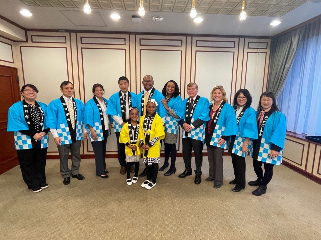 20231117 ロングビーチ市訪日団表敬訪問