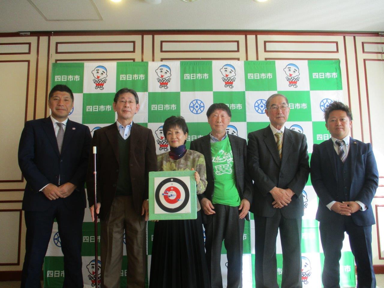 20231114 全日本スポーツウェルネス吹矢選手権大会出場選手表敬訪問