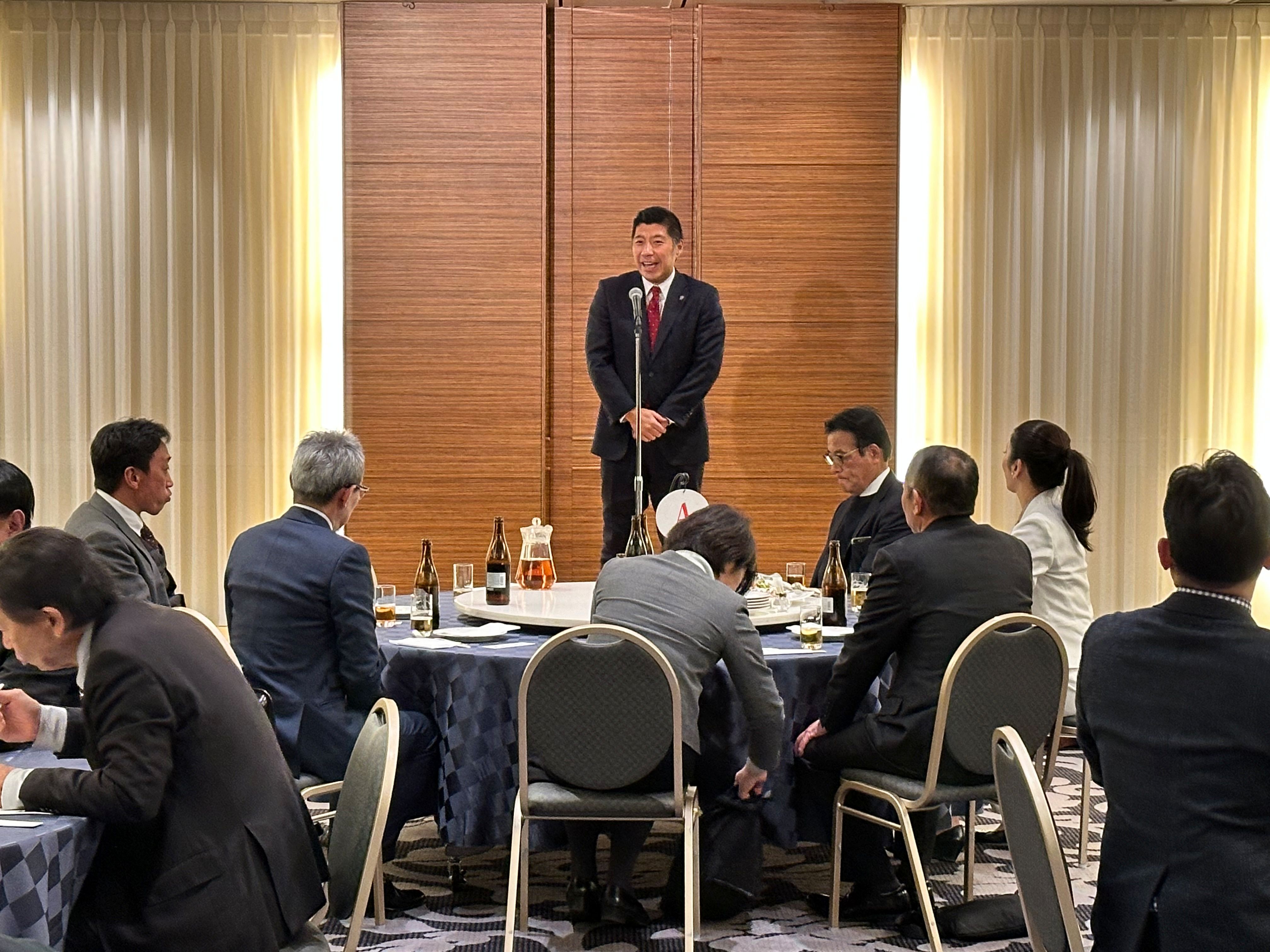 20240112　新年商工役員懇親会 （萬古陶磁器卸商業協同組合、萬古陶磁器工業協同組合）