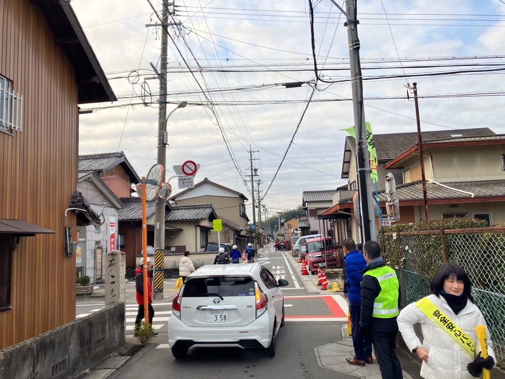 20240131　朝明中通学路視察
